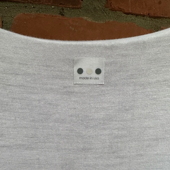 Women's 3 Dots Black and White Layered Tank Dress Medium - Picture 2 of 3